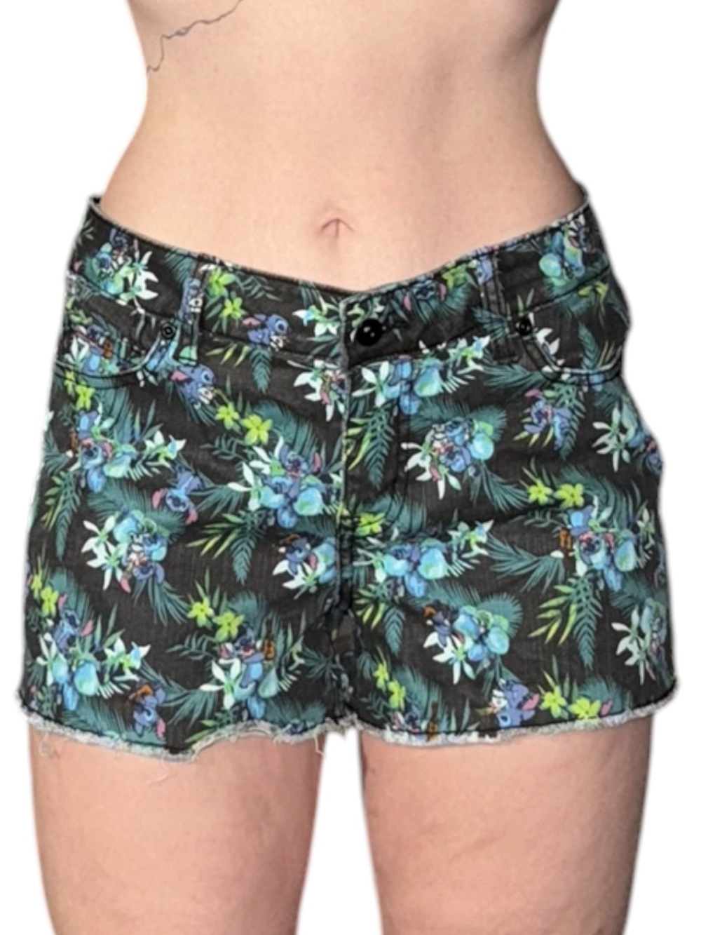 Lilo and Stitch Denim Shorts - Picture 2 of 12